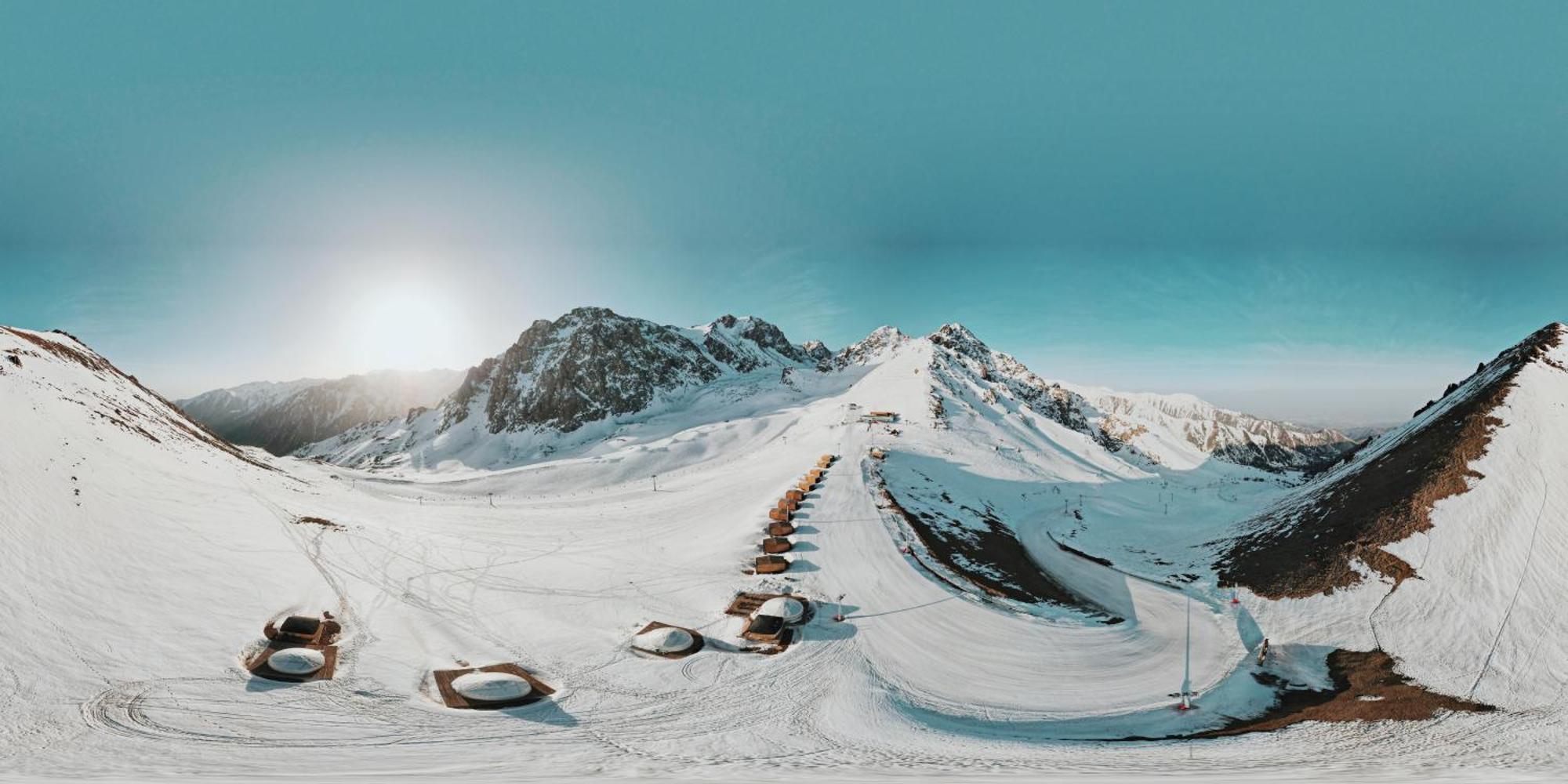 Tenir Eco Hotel, Shymbulak Mountain Resort アルマトイ エクステリア 写真